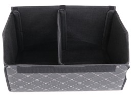 Organizzatore per bagagliaio auto CAR COMPACT ELEGANT L, 2 scomparti, pieghevole, con coperchio