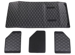 Organizzatore per bagagliaio auto CAR COMPACT ELEGANT L, 2 scomparti, pieghevole, con coperchio