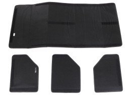 Organizzatore per bagagliaio auto CAR COMPACT ELEGANT L, 2 scomparti, pieghevole, con coperchio