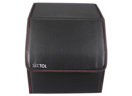 Organizzatore per bagagliaio CAR COMPACT LEATHER S, 1 compartimento, pieghevole, con coperchio