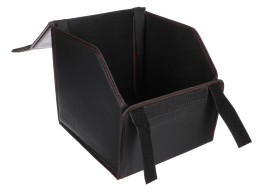 Organizzatore per bagagliaio CAR COMPACT LEATHER S, 1 compartimento, pieghevole, con coperchio