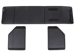Organizzatore per bagagliaio CAR COMPACT LEATHER S, 1 compartimento, pieghevole, con coperchio