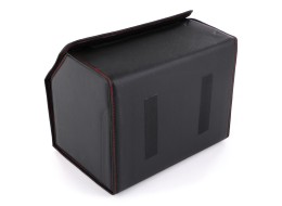 Organizzatore per bagagliaio CAR COMPACT LEATHER S, 1 compartimento, pieghevole, con coperchio
