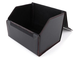 Organizzatore per bagagliaio CAR COMPACT LEATHER M, 1 scomparto, pieghevole, con coperchio SIXTOL