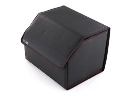 Organizzatore per bagagliaio CAR COMPACT LEATHER M, 1 scomparto, pieghevole, con coperchio SIXTOL