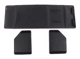 Organizzatore per bagagliaio CAR COMPACT LEATHER M, 1 scomparto, pieghevole, con coperchio SIXTOL