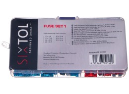 Set di fusibili a lama per auto MECHANIC FUSE SET 1, 5-30A, 120 pz