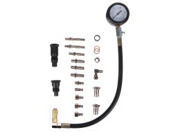 Set per il test della pressione dei cilindri dei motori diesel MECHANIC ENGINE TESTER 21, 0-70 bar,