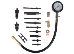 Set per il test della compressione dei motori diesel MECHANIC ENGINE TESTER 23, 0-70bar, 23pz