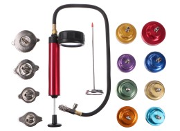 Set per il test del sistema di raffreddamento MECHANIC COOLING TESTER 14, 0-2,5bar, 14pz