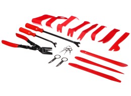 Set multifunzionale per lo smontaggio di rivestimenti e interni MECHANIC TRIM SET 19, 19 pezzi