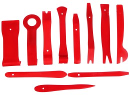 Set multifunzionale per lo smontaggio di rivestimenti e interni MECHANIC TRIM SET 19, 19 pezzi
