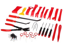 Set multifunzionale per lo smontaggio di rivestimenti e interni MECHANIC TRIM SET 38, 38 pezzi