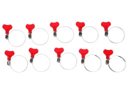 Fascetta stringitubo con farfalla MECHANIC CONNECT 32-44mm, 10 pezzi