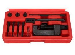 Rivettatrice per catene motociclistiche e catene di distribuzione MECHANIC CHAIN 13, 13 pezzi