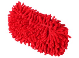Spugna per lavaggio auto CAR DETAILING WASH 1, 24 x 12,5 x 6 cm, nero-rosso