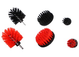 Set di spazzole per trapano per la pulizia dell'auto CAR DETAILING DRILL BRUSH 6, 6 pezzi