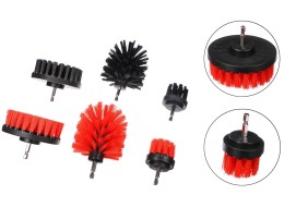 Set di spazzole per trapano per la pulizia dell'auto CAR DETAILING DRILL BRUSH 6, 6 pezzi