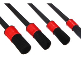 Set di pennelli di precisione morbidi per pulizia auto CAR DETAILING BRUSH 5 SOFT, 5 pz