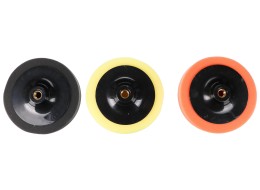Set di tamponi/spugne lucidanti con attacco per la pulizia dell'auto CAR DETAILING PAD 3, 3 pezzi