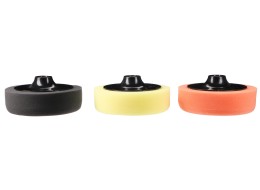 Set di tamponi/spugne lucidanti con attacco per la pulizia dell'auto CAR DETAILING PAD 3, 3 pezzi