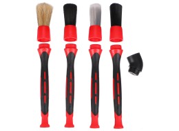Set di spazzole di precisione con punte intercambiabili per auto CAR DETAILING BRUSH 4