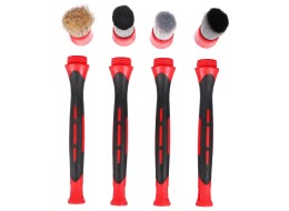 Set di spazzole di precisione con punte intercambiabili per auto CAR DETAILING BRUSH 4