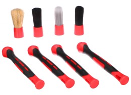 Set di spazzole di precisione con punte intercambiabili per auto CAR DETAILING BRUSH 4