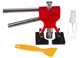 Kit di riparazione per carrozzeria ammaccata con estrattore CAR BODY REPAIR SET 50, 50 pezzi
