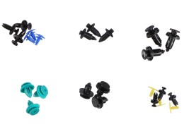 Set di fermagli, clip e perni per rivestimenti per veicoli MECHNIC TRIM CLIP SET 700