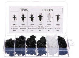 Set di fermagli, clip e perni per rivestimenti per veicoli MECHNIC TRIM CLIP SET 100
