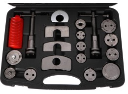 Attrezzo per compressione pistoni freni MECHANIC BRAKE SET BLACK 35, set da 35 pezzi