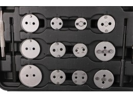 Attrezzo per compressione pistoni freni MECHANIC BRAKE SET BLACK 35, set da 35 pezzi