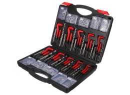 Kit di riparazione filetti MECHANIC THREAD SET 261, M5 - M12, 1/4UNC-1/2UNC, 261 pz