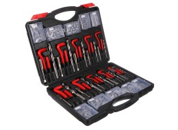 Kit di riparazione filetti MECHANIC THREAD SET 261, M5 - M12, 1/4UNC-1/2UNC, 261 pz