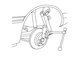 Attrezzo per riparazione del bordo passaruota MECHANIC FENDER 1