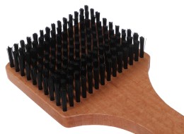 Spazzola piatta per la pulizia del copertone della bicicletta CAR DETAILING WOOD BRUSH 4