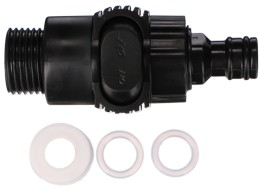 Spazzola a flusso per lavaggio auto con due testine CAR DETAILING WASH BRUSH SET 2, 240cm