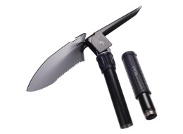 Pala pieghevole con piccone CAR SHOVEL 1, in custodia