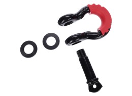 Grillo offroad con protezione in gomma CAR SHACKLE 1, portata 4,75 t
