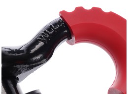 Grillo offroad con protezione in gomma CAR SHACKLE 1, portata 4,75 t