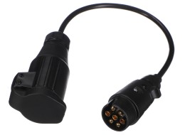 Adattatore cablato per presa dell'aggancio TRAILER CABLE 1, 7-13 pin, 50 cm