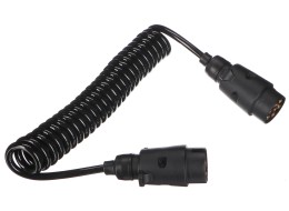 Cavo spirale di collegamento spina aggancio TRAILER CABLE 3, 7-7 pin, 3 m