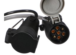 Riduttore cavo spina del gancio di traino TRAILER CABLE 6, da 13 pin a 7 pin N+S, 35 cm