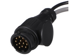 Riduttore cavo spina del gancio di traino TRAILER CABLE 6, da 13 pin a 7 pin N+S, 35 cm