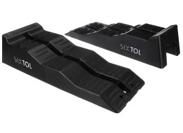 Rampe d'accesso per auto MECHANIC CAR RAMP 4T, 2 pz, nero