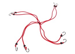 Fasce elastiche / elastici a ragno CARGO CORD SPIDER BASIC 120, 120 cm, 8 bracci
