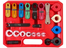 Set di sganciatori per carburante e climatizzazione MECHANIC AC SET 1, 22 pezzi