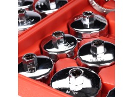 Set di chiavi a tazza per filtri olio MECHANIC OIL WRENCH 16, 16 pz