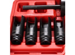 Kit per smontaggio iniettori con martello scorrevole a percussione MECHANIC PULLER SET 1, 14 pezzi